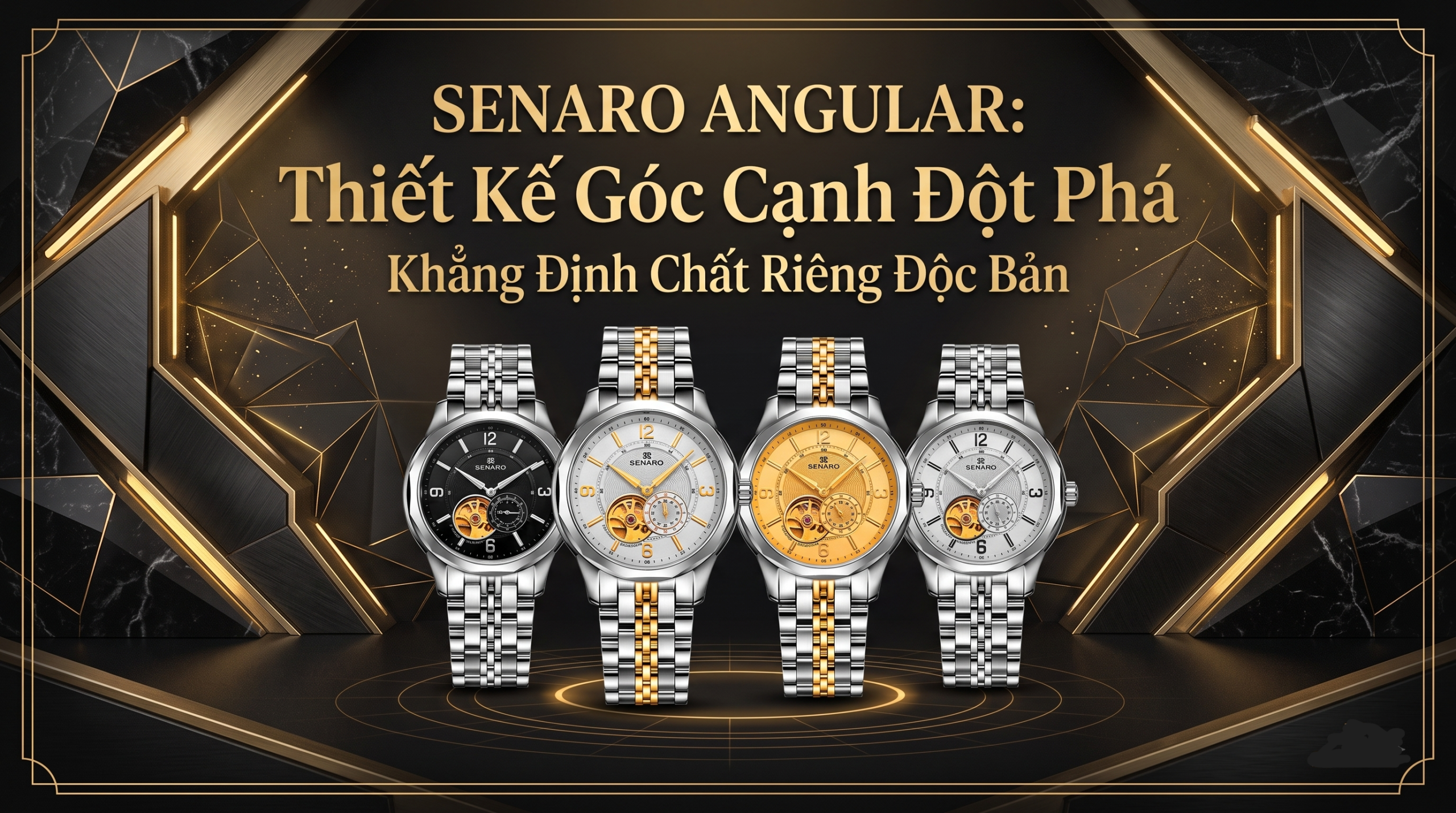 Senaro Angular: Thiết Kế Góc Cạnh Đột Phá Khẳng Định Chất Riêng Độc Bản